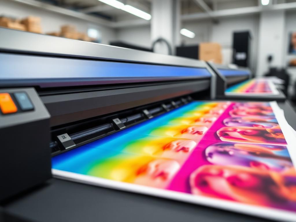 Digital press outputting vibrant color prints